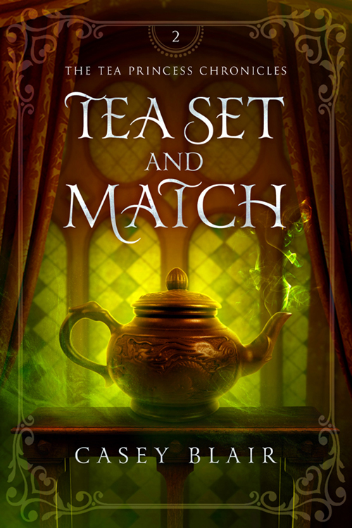 Fantasy Book Cover Design: Tea Set and Match